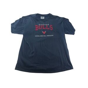 XL Vintage 90's Lee‎ Sport Chicago Bulls NBA Mens T Shirt Black